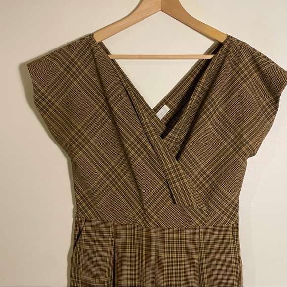 Oak & Fort Plaid Jumpsuit - Picture 8 of 8